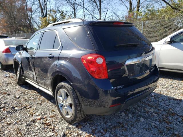 2GNALBEK0F6129039 - 2015 CHEVROLET EQUINOX LT BLUE photo 2