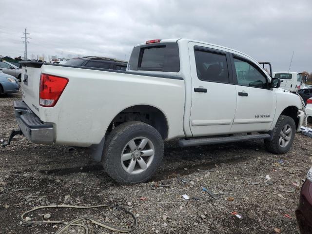 1N6BA0EC1EN502144 - 2014 NISSAN TITAN S WHITE photo 3