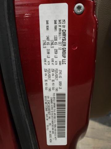 2C4RC1BG3DR573677 - 2013 CHRYSLER TOWN & COU TOURING 红色 照片 13