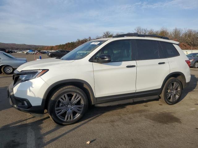 5FNYF8H53MB042394 - 2021 HONDA PASSPORT EXL WHITE photo 1