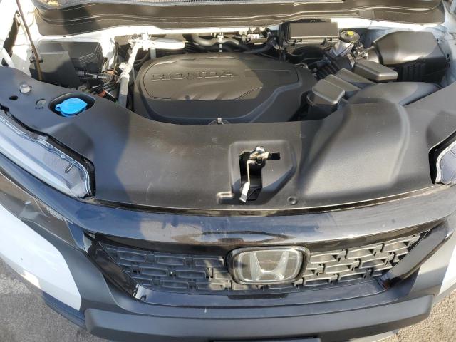 5FNYF8H53MB042394 - 2021 HONDA PASSPORT EXL WHITE photo 12