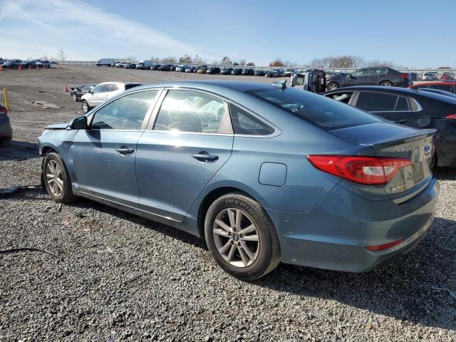 5NPE24AF1HH595837 - 2017 HYUNDAI SONATA SE BLUE photo 2