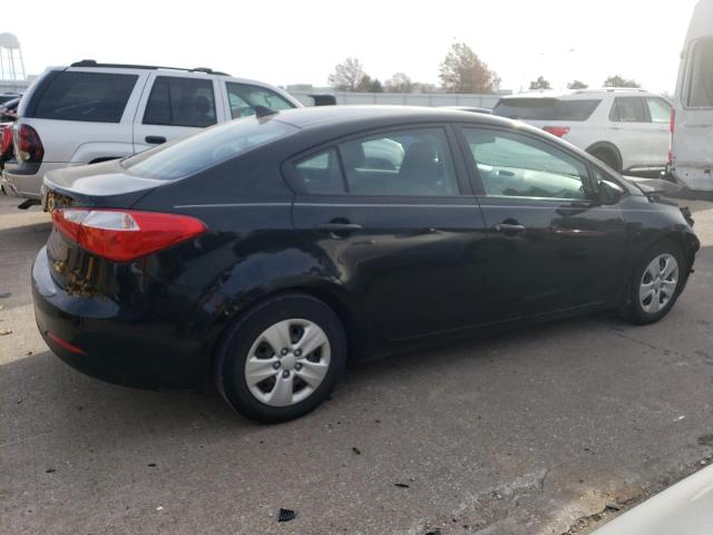 KNAFK4A66F5295287 - 2015 KIA FORTE LX BLACK photo 3