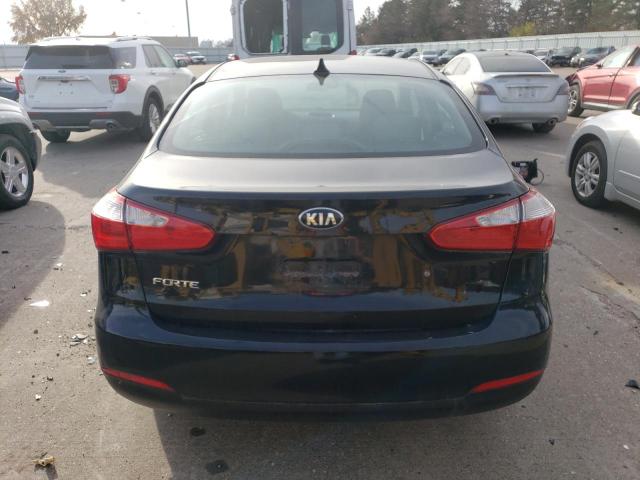 KNAFK4A66F5295287 - 2015 KIA FORTE LX BLACK photo 6