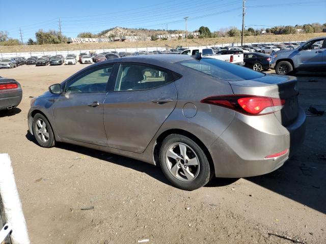 5NPDH4AE4EH482218 - 2014 HYUNDAI ELANTRA SE TAN photo 2