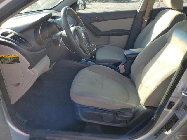 KNAFU4A28A5259875 - 2010 KIA FORTE EX SILVER photo 7