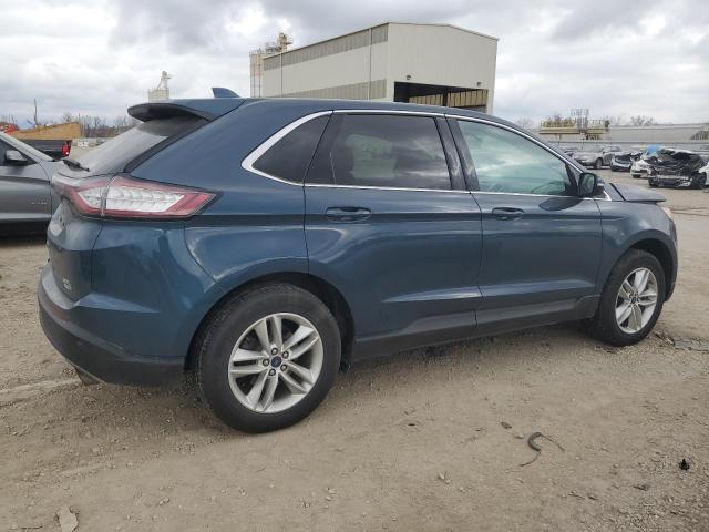 2FMPK4J91GBB94152 - 2016 FORD EDGE SEL BLUE photo 3