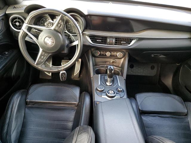 ZASFAKNN4J7B96340 - 2018 ALFA ROMEO STELVIO TI SPORT BLUE photo 8