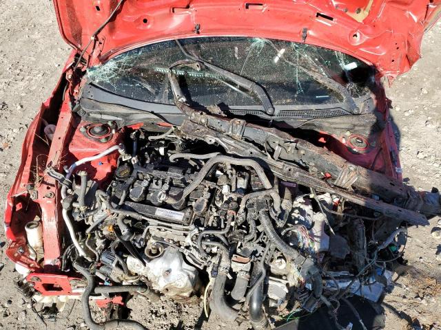 SHHFK7H44JU413013 - 2018 HONDA CIVIC SPORT წითელი ფოტო 11