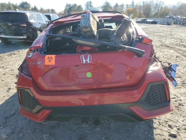 SHHFK7H44JU413013 - 2018 HONDA CIVIC SPORT წითელი ფოტო 6