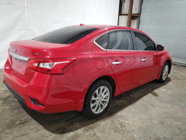 3N1AB7AP6JL628851 - 2018 NISSAN SENTRA S RED photo 3