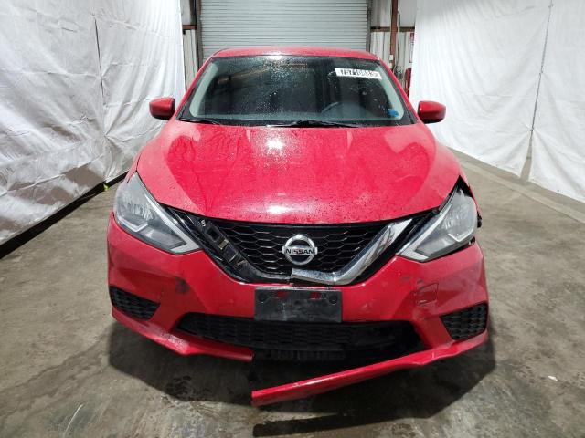 3N1AB7AP6JL628851 - 2018 NISSAN SENTRA S RED photo 5