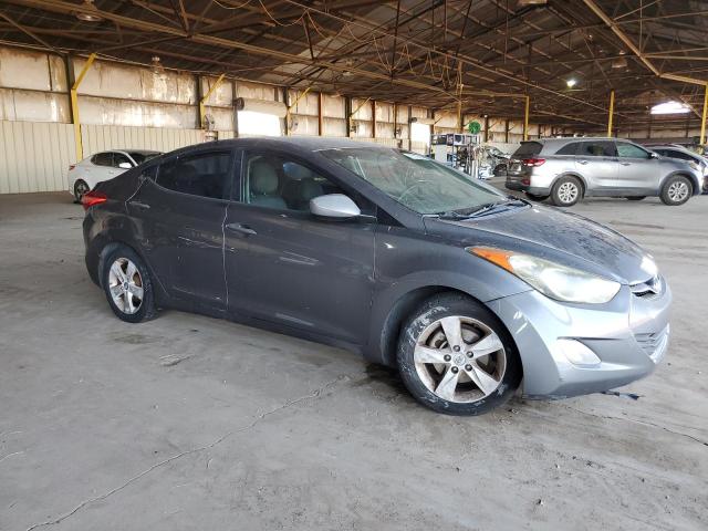 5NPDH4AE0CH078653 - 2012 HYUNDAI ELANTRA GLS GRAY photo 4