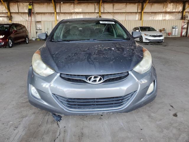 5NPDH4AE0CH078653 - 2012 HYUNDAI ELANTRA GLS GRAY photo 5