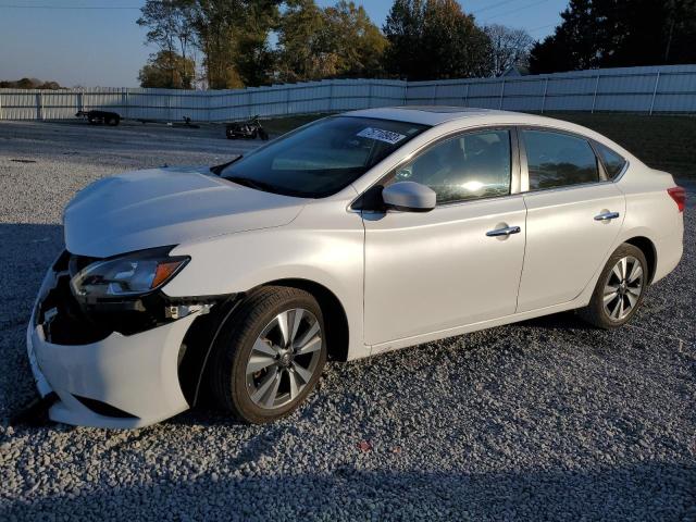 3N1AB7AP9KY297302 - 2019 NISSAN SENTRA S WHITE photo 1