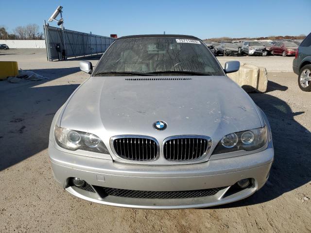 WBABW53474PL43210 - 2004 BMW 330 CI SILVER photo 5