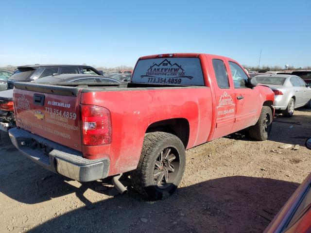 1GCRKREAXBZ262422 - 2011 CHEVROLET SILVERADO K1500 LS RED photo 3