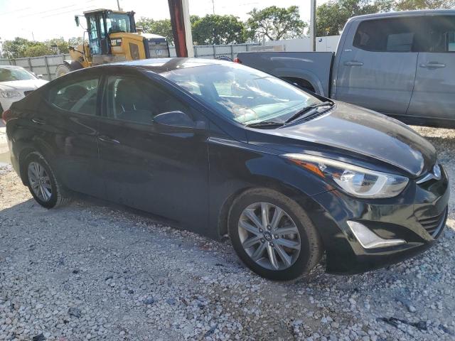 5NPDH4AE7GH652686 - 2016 HYUNDAI ELANTRA SE BLACK photo 4