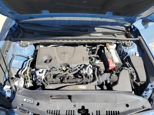 4T1G11AK7PU147674 - 2023 TOYOTA CAMRY SE NIGHT SHADE BLUE photo 11