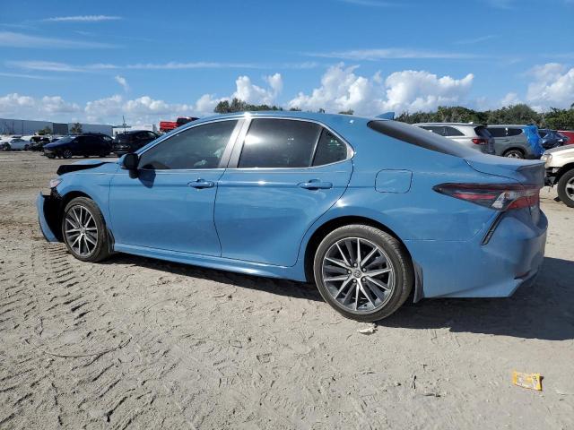 4T1G11AK7PU147674 - 2023 TOYOTA CAMRY SE NIGHT SHADE BLUE photo 2