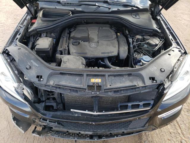 4JGDA5HB9EA272173 - 2014 MERCEDES-BENZ ML 350 4MATIC BLACK photo 12