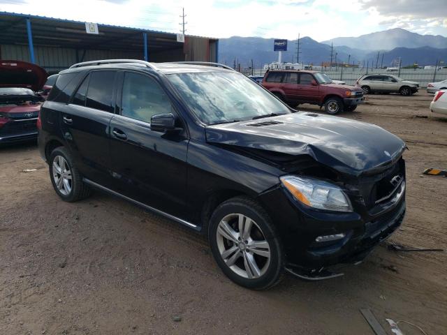 4JGDA5HB9EA272173 - 2014 MERCEDES-BENZ ML 350 4MATIC BLACK photo 4