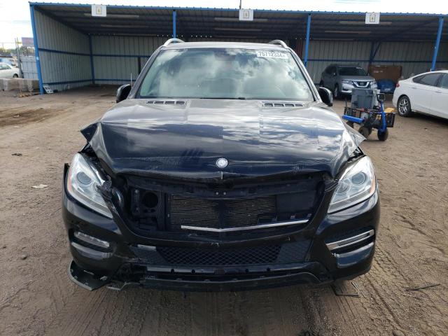 4JGDA5HB9EA272173 - 2014 MERCEDES-BENZ ML 350 4MATIC BLACK photo 5
