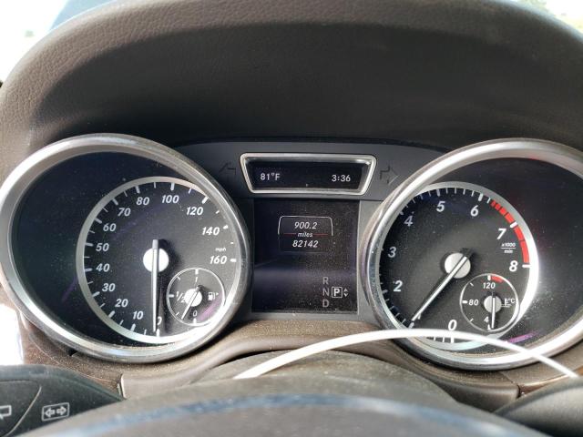 4JGDA5HB9EA272173 - 2014 MERCEDES-BENZ ML 350 4MATIC BLACK photo 9