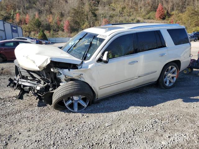 1GYS4NKJ9FR523497 - 2015 CADILLAC ESCALADE PREMIUM WHITE photo 1