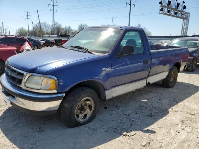 1FTZF1727WNA57911 - 1998 FORD F-150 BLUE photo 1