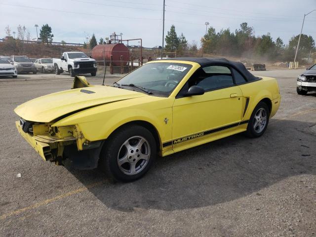 1FAFP44492F229308 - 2002 FORD MUSTANG YELLOW photo 1
