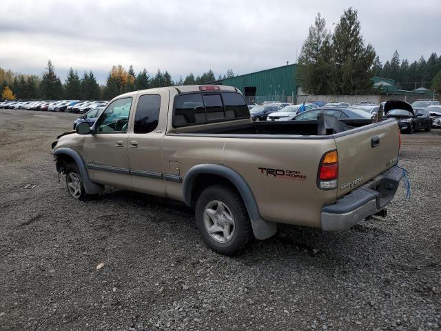5TBBT44192S222121 - 2002 TOYOTA TUNDRA ACCESS CAB ბეჟი ფოტო 2