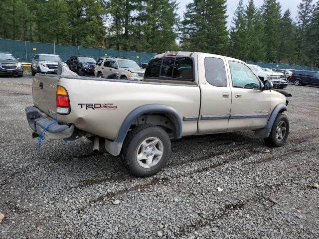 5TBBT44192S222121 - 2002 TOYOTA TUNDRA ACCESS CAB ბეჟი ფოტო 3
