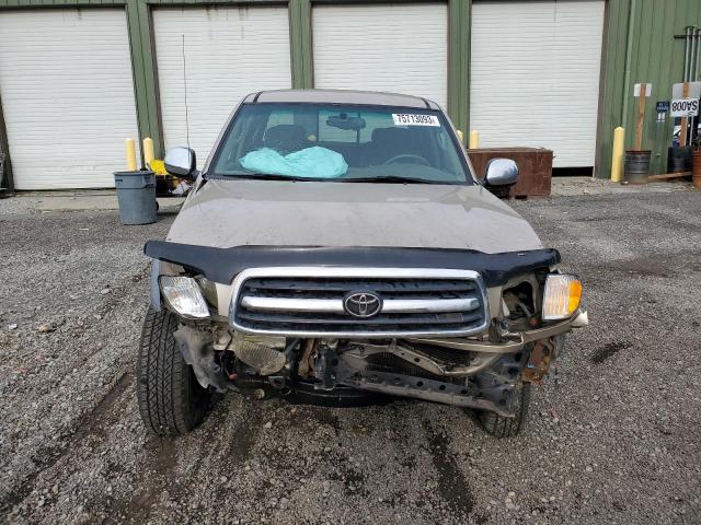5TBBT44192S222121 - 2002 TOYOTA TUNDRA ACCESS CAB ბეჟი ფოტო 5