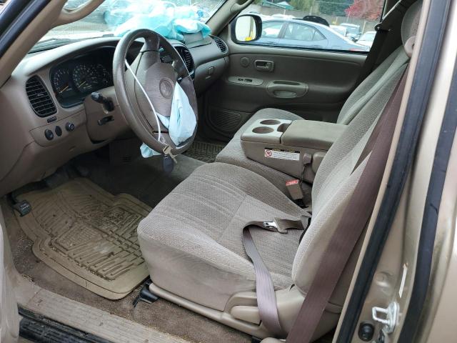 5TBBT44192S222121 - 2002 TOYOTA TUNDRA ACCESS CAB ბეჟი ფოტო 7
