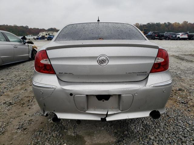 2G4WN58C781212817 - 2008 BUICK LACROSSE SUPER SERIES SILVER photo 6