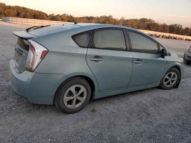 JTDKN3DU3E1740491 - 2014 TOYOTA PRIUS TURQUOISE photo 3