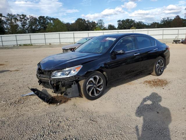 1HGCR2F70GA109549 - 2016 HONDA ACCORD EX BLACK photo 1