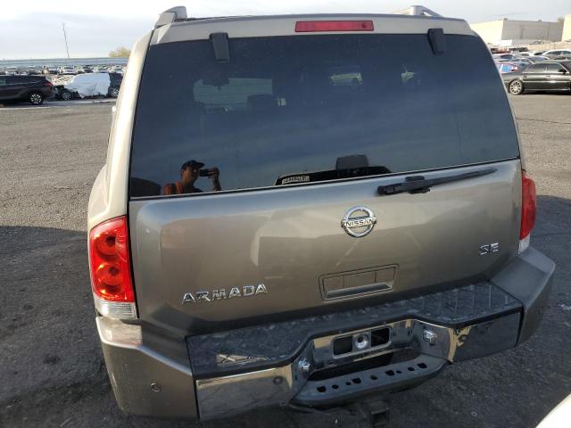 5N1AA08B76N722760 - 2006 NISSAN ARMADA SE GRAY photo 6