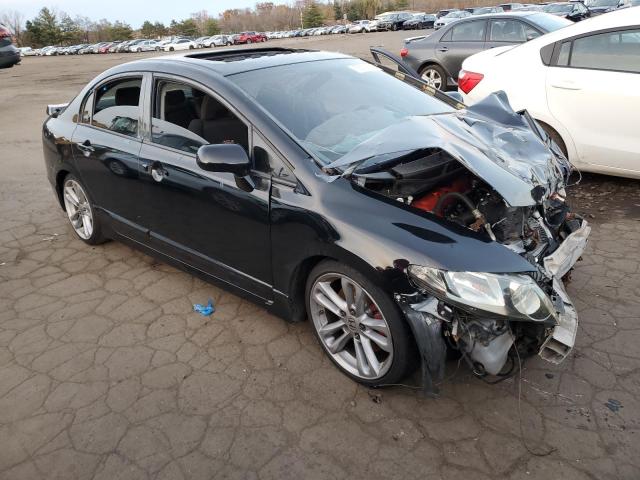 2HGFA55548H711900 - 2008 HONDA CIVIC SI BLACK photo 4