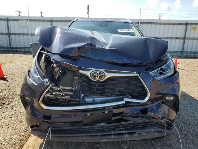 5TDYZRAH9LS015065 - 2020 TOYOTA HIGHLANDER LIMITED BLUE photo 5