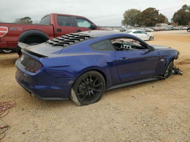 1FA6P8CF6F5317268 - 2015 FORD MUSTANG GT BLUE photo 3