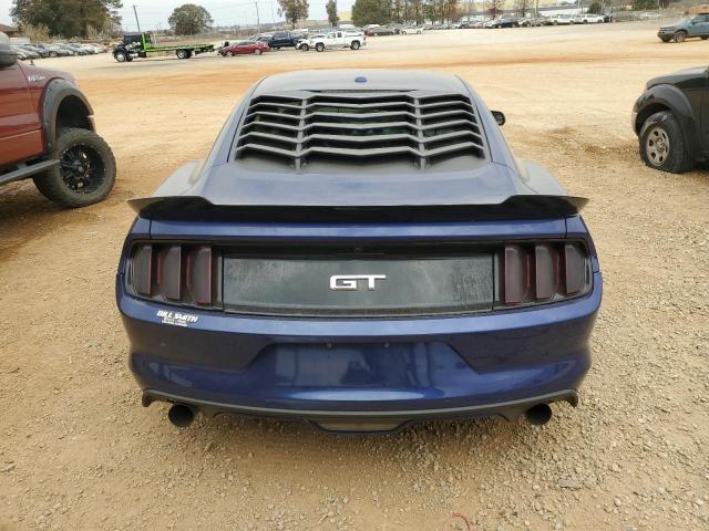 1FA6P8CF6F5317268 - 2015 FORD MUSTANG GT BLUE photo 6