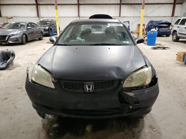 1HGEM21154L032011 - 2004 HONDA CIVIC DX VP أسود صورة 5