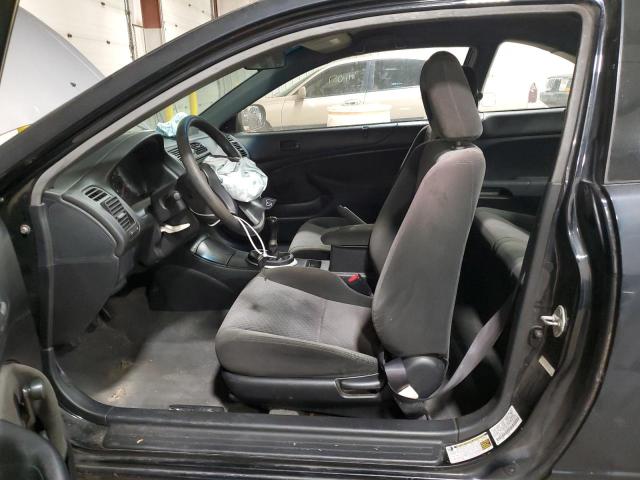 1HGEM21154L032011 - 2004 HONDA CIVIC DX VP أسود صورة 7