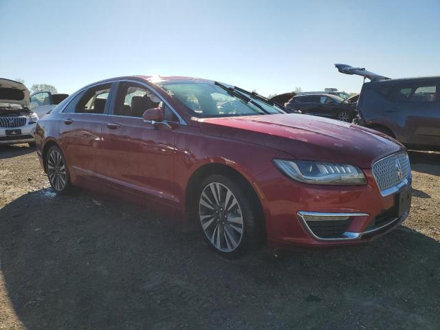 3LN6L5FC5HR655066 - 2017 LINCOLN MKZ RESERVE წითელი ფოტო 4
