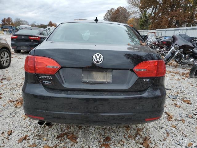 3VWLL7AJ5DM380005 - 2013 VOLKSWAGEN JETTA TDI BLACK photo 6