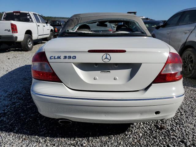 WDBTK56F07T081699 - 2007 MERCEDES-BENZ CLK 350 WHITE photo 6