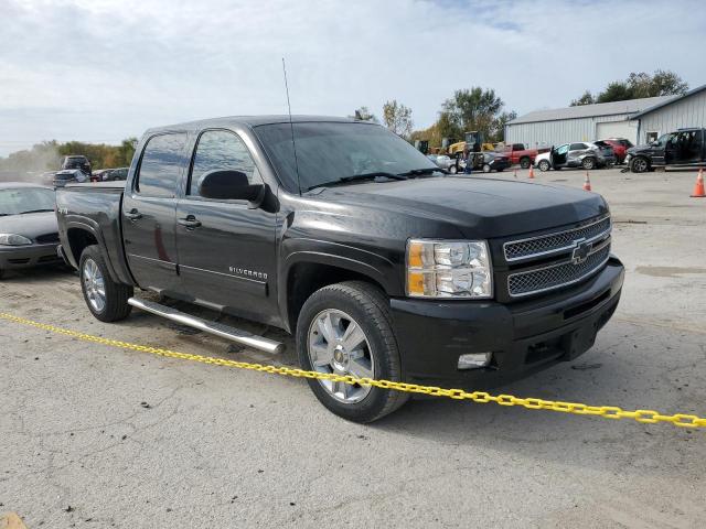 1GCPKTE72CF129391 - 2012 CHEVROLET SILVERADO K1500 LTZ BLACK photo 4