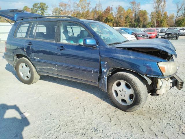 JTEEP21A170220113 - 2007 TOYOTA HIGHLANDER SPORT BLUE photo 4